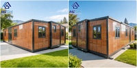 Casa Contenedor Prefabricada Expandible de 40 y 20 Pies, Lista para Usar, con 1, 2, 3, 4 o 5 Dormitorios, Baño y Jardín, Casa Modular Tipo Granny Flat
