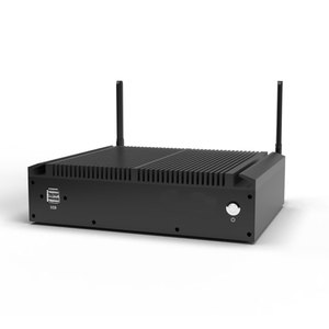 Mini PC industrial sin ventilador montado en la pared/integrado, caja Nano de memoria de <span class=keywords><strong>video</strong></span> de 4GB para monitor - Product Image 4