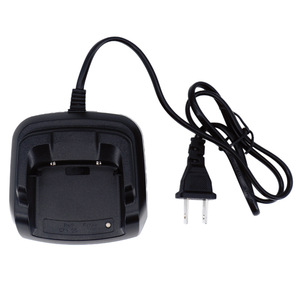 เครื่องชาร์จวิทยุสื่อสารควนเซิง ยูนิเวอร์แซล 100-240V 5V 1.2A ฐานเปลี่ยนสีอัจฉริยะ สำหรับ UV K5 K6 สีดำ - Product Image 1