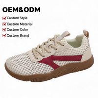 Sneaker décontractée personnalisée à semelle large et confortable avec talon rembourré pour les loisirs et la marche en extérieur