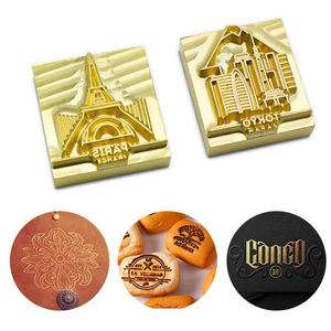 Grabado Láser CNC Personalizado para Cuero y Papel, Troqueles de Cobre y Latón para Estampado, Grabado en Relieve y Logotipos por Termoimpresión - Product Image 3