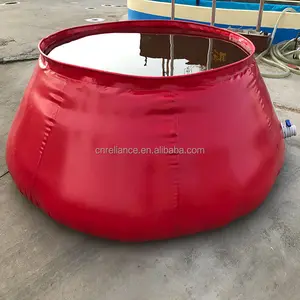 China Manufacture 1000 L Onion Shape PVC Water Storage Tanks for Fire Fighting