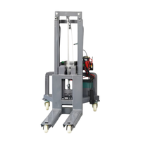 Gerbeur électrique sans fil à commande à distance, type marche arrière, avec conception détachable, hauteur de levage 1,2 m - 1,6 m, capacité 300 kg, pour la manutention de matériaux en entrepôt