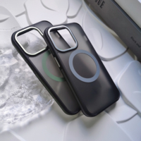 2023 nouvelles couvertures de téléphone portable au toucher de la peau pour iPhone 15 14 13 12 tpu + pc étui transparent pour smartphone avec magnétique pour Samsung s25