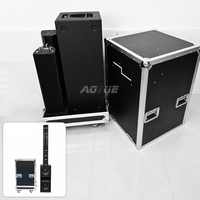 LA512 Neodymium 2×12"/ 6×5"/3×3" Speaker Menara Home Theater Aktif Karaoke Pesta Panggung Sistem Kolom Audio Dj Profesional