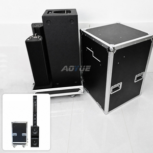 LA512 Enceinte colonne active en néodyme 2×12''/ 6×5''/3×3'' pour Home Cinéma, Karaoké, Fêtes, Scène, Système Audio DJ Professionnel - Product Image 1