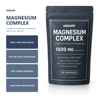 Capsules de glycinate de magnésium 8 en 1 à marque privée OEM – Soutien musculaire, nerveux, sommeil et énergie – 60 unités
