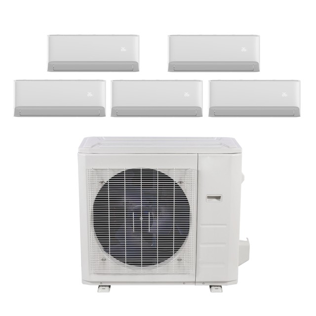 Top Quality Free Match 5 Zones Wall Mounted Split Air Conditioner Inverter Multi Split Wall-mounted Air Conditioner