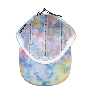 Gorra Deportiva Personalizada de Alta Calidad de 5 Paneles con Estampado Tie-Dye, Protección Solar, Impermeable - Product Image 6