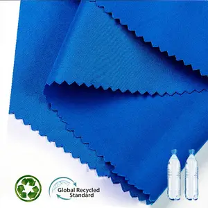 recycled polyester fabric for eco-friendly shopping basket fabric used for eco bags recycle shopping bags fabric