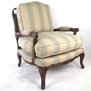 Phòng Khách Tốt Nhất Mô Hình Sọc Đặt Ghế Cánh Tay Bên Nhà Hàng Ghế Vui Vẻ - Product Image 4