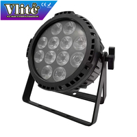 Projecteurs LED PAR à écran tactile IR, étanches IP65, 12x8W RGBW 4-en-1, contrôle DMX512, angle de faisceau 25/45/60, dimmables