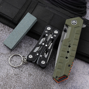 Bochen taktik katlanır bıçak Set çok amaçlı pense bileme taş G10 kolu cep bıçaklar kiti EVA kutusu hediye erkek arkadaşı için - Product Image 3