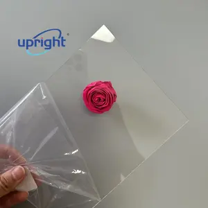 직립 자외선 방지 투명 플라스틱 시트 강성 비닐 시트 1mm 투명 열성형 플라스틱
