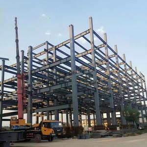 Xây dựng nhẹ Modular Cấu trúc thép tiền chế Khung Kim Loại Nhà Kho Nhà máy xây dựng nhà kho thép - Product Image 1