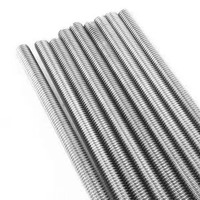 Wholesale Threaded Rod Grade 4.8 M6 M8 M10 M20 M24 Lead Screw Carbon Steel Galvanized Full Thread Stud Bolt DIN975 Threaded Rod
