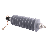 Parafoudre polymère 33 kV pour protection contre les surtensions MV/HV, protecteur de surtension pour transformateur HY10W-33 10 kA