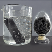 PA6 LCF30 Granulés de nylon 6 renforcés de fibres de carbone longues, 30% de fibres de carbone, haute résistance, qualité moulage par injection LFT-G