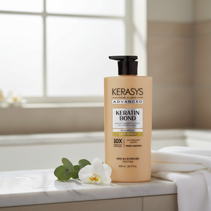 Kerasys ADVANCED Keratin Bond Amino Acid Nourishing Deep Repair <b>Shampoo</b> 600ml Concentrated Formula Smoothing Gel Professional - Product Image 3