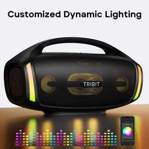 Tribit Stormbox Vụ Nổ 2 200W Ngoài Trời IP67 Đảng Loa Với LED Mic Đầu Vào 30H Thời Gian Chơi Cho Bluetooth Loa - Product Image 3