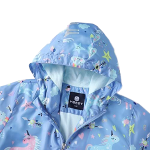 <span class=keywords><strong>Veste</strong></span> imperméable pour enfants <span class=keywords><strong>Veste</strong></span> imperméable à capuche légère pour filles Vestes pour enfants Vêtements pour filles Enfants - Product Image 3