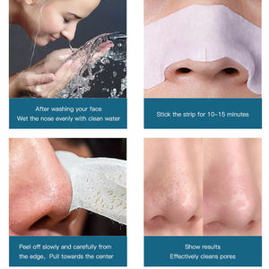 Tiras Limpiadoras de Poros para Eliminar Puntos Negros de Té Verde de Marca Privada, Parches Exfoliantes para el Acné - Product Image 4
