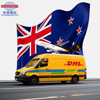 Service de messagerie aérienne/maritime porte-à-porte, agent de messagerie Chine-Nouvelle-Zélande, transitaire DDP Guangzhou pour produits express LCL