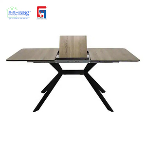 Mecanismo de extensión de hardware mesa de comedor extensible nuevo estilo italiano muebles de comedor MARCO DE MESA REDONDA - Product Image 4