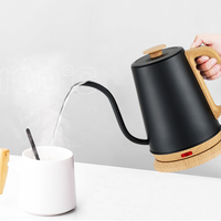 Bouilloire à café électrique 1L en gros. Doublure intérieure sans couture intégrée personnalisée en usine