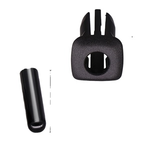 ABS + PC goupille de loquet de porte de voiture vis bouton couvercle garniture F10 F02 F07 E70 E84 E90 F35 F18 F07 E70 E89 X5 X3 X1 330i zingué - Product Image 2