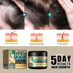 EELHOE Ungüento Shengfa 100% Natural de Jengibre para el Crecimiento del Cabello en 5 Días, Elimina la Caspa, Alivia la Picazón del Cuero Cabelludo, Masajea y Mejora la Caída del Cabello - Product Image 4