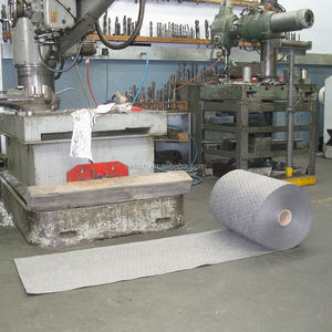 Bantalan Tumpahan Penyerap Minyak Kimia & Tikar Laminasi Berbahaya 100 Polipropilena Hanya Gulungan Universal - Product Image 6