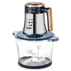 Blender multifonctionnel de haute qualité avec lame en acier inoxydable à 360 degrés, hachoir à viande électrique de cuisine, robot culinaire - Product Image 3