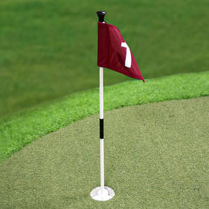 Ensemble de drapeaux et coupes de <span class=keywords><strong>golf</strong></span> junior pour jardin - Drapeau de cible d'entraînement pour enfants, cadeau portable pour l'entraînement sportif des garçons et des filles - Product Image 4