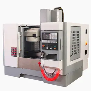 Com controlador PLC 3 amplamente utilizado centro de usinagem CNC de 3 eixos VCM650 Torno e fresadora CNC