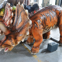 Attraction de parc d'aventure et de salle de jeux intérieure publique la plus populaire : Dinosaures animatroniques avec personnalisation par impression 3D