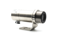 Pirometer Inframerah Industri LED untuk Pengukuran Suhu Jarak Jauh Bahan Stainless Steel Berperingkat IP65 Resolusi 0.01C ODM OBM