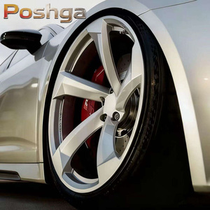 Rines de Aleación Forjada Personalizados para Autos, 17 18 19 20 22 24 Pulgadas, 5x114.3 5x112 5x120 PCD, para <span class=keywords><strong>Audi</strong></span> A4 A5 A6 A7 BMW X5 Q5 Q7 <span class=keywords><strong>Q8</strong></span> - Product Image 1