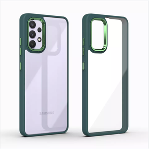 Ốp Bảo Vệ Chống Sốc Toàn Bộ Ốp Thiết Kế TPU Acrylic Trong Suốt Cho SAMSUNG A73 <span class=keywords><strong>5G</strong></span> A53 <span class=keywords><strong>5G</strong></span> Ốp Điện Thoại Máy Ảnh Mạ Điện - Product Image 1