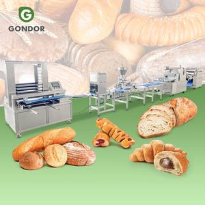 China Industrial Automático 2024 Solar Doméstico Pequeño Alemán <span class=keywords><strong>Hamburguesa</strong></span> y Hotdog Pan Rusk Hacer Máquina - Product Image 1