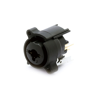 Đầu nối XLR thẳng 7pin, Combo kép 3 cực XLR nữ Jack Bảng điều khiển gắn kết + giắc âm thanh jack pháo nữ 6.35mm - Product Image 1