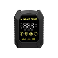 Compresseur d'air portable 150 PSI sans fil pour pneus de voiture, avec batterie 3000 mAh