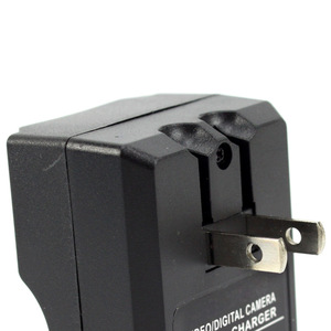 Luomen Highlights <b>18650</b> Dual Slot Lithium Battery <b>Charger</b> Concealed Prongs Standard Battery Charging Stand - Product Image 2