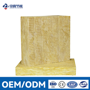Panel de Lana de Roca para Pared Exterior, Aislamiento Térmico Ignífugo de 120 kg/m, Uso en Edificios Comerciales, Almacenes, Cocinas, Lámina Cuadrada - Product Image 1