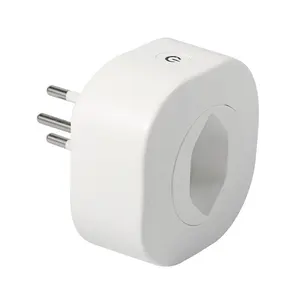 Brazilian WiFi Smart Plug, Intelligent Energy Monitoring Brazil Socket Alexa Voice Control