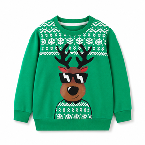 <span class=keywords><strong>Pull</strong></span> de <span class=keywords><strong>Noël</strong></span> pour <span class=keywords><strong>garçon</strong></span>, nouvelle collection automne, <span class=keywords><strong>pull</strong></span> à manches longues pour enfants, sweat-shirt imprimé tendance pour enfants - Product Image 2