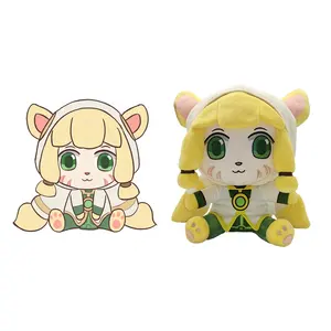 Custom Plush Fashionable Game Figure Anime Plushie Dolls With Removable Accessories Stuffed Toy