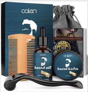 Venta al por mayor creciendo la <span class=keywords><strong>barba</strong></span> tratamiento etiqueta privada para hombre Regalos de crecer la <span class=keywords><strong>barba</strong></span> aceite kit de 4pcs - Product Image 1