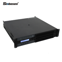 Amplificateur de haut-parleur professionnel w, LA8, 4 canaux, puissance, écran tactile, dsp