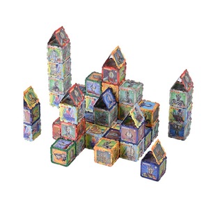 <span class=keywords><strong>Cubo</strong></span> de <span class=keywords><strong>Rubik</strong></span> 3D de Plástico, Rompecabezas con Lámina Lenticular, Juguete Educativo con Múltiples Modos de Juego para el Aprendizaje Temprano e Intelectual - Product Image 5